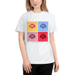 Lover Pop Art / Organic Eco T-Shirt (White) Unisex