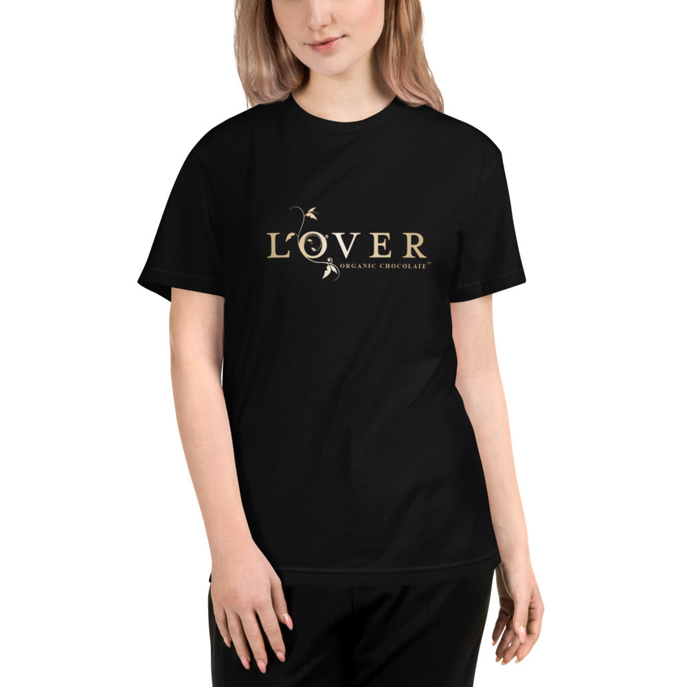 Lover Organic Eco T-Shirt (Black/White) Unisex